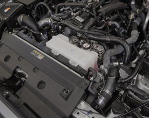 Toyota Tacoma Turbo Charge Pipe Kit - K&N Engineering - Aluminum Tube - Gunmetal Gray - 2024+